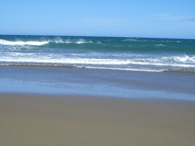 Herbertville surf, Herbertville surf spot, Wellington / Wairarapa, New Zealand.