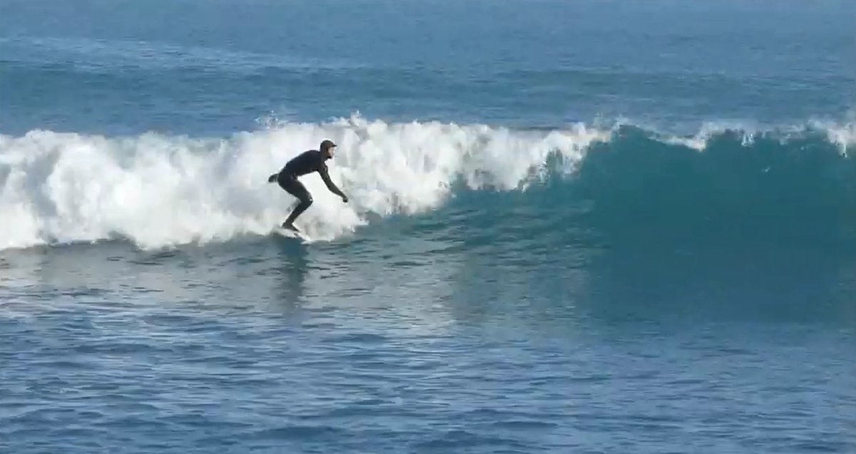 Cruising a long, mellow wall, the kind of forgiving left that keeps everyone coming back, Magnet Bay surf spot, Canterbury, N