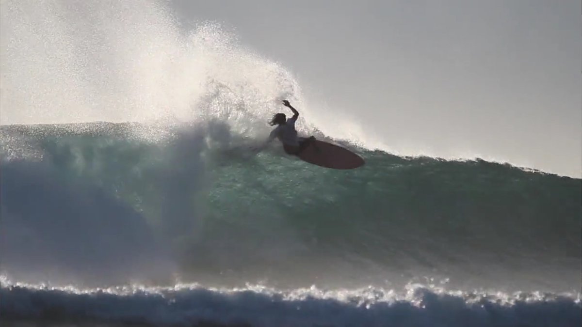 Hollow section at Indies, producing proper stand-up barrels on the right swell and tide, Raglan Tirohanga / Indies surf spot,