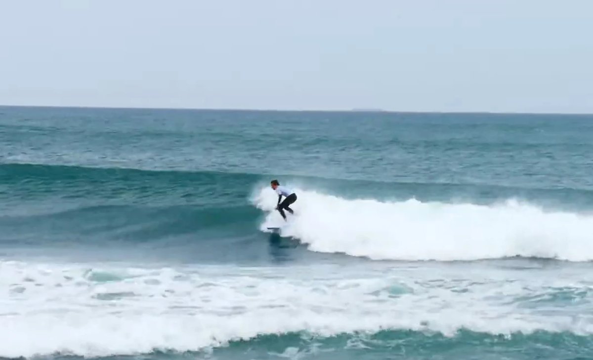Solo wave at Ruapuke. Two-kilometre beach, multiple peaks, and on a good day you'll share it with three or four others, Ruapu