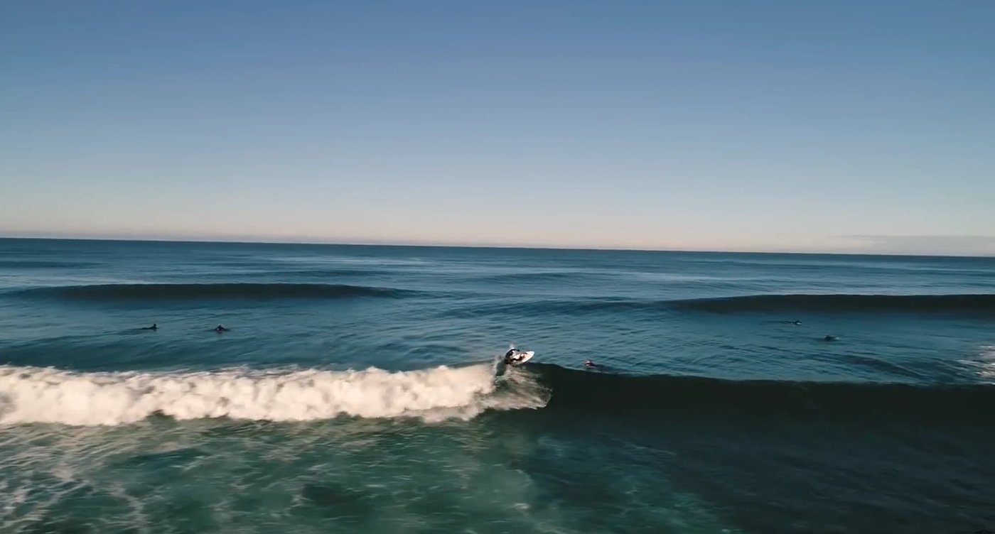 Clean lines roll into a glassy lineup on a bright Dunedin morning, the consistency that makes St Clair the city's go-to, St C