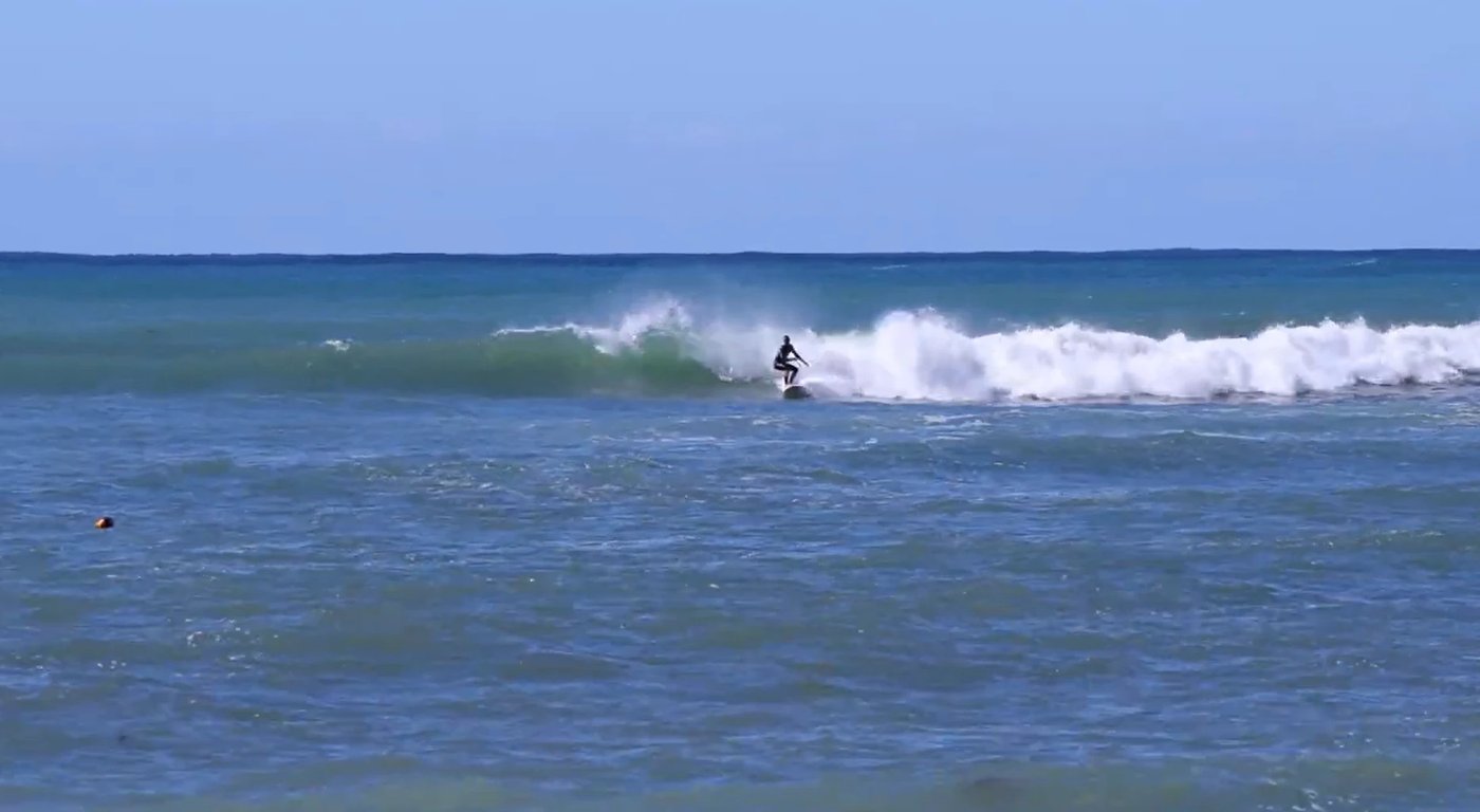 Surfing at Tora, Tora surf spot, Wellington / Wairarapa, New Zealand.