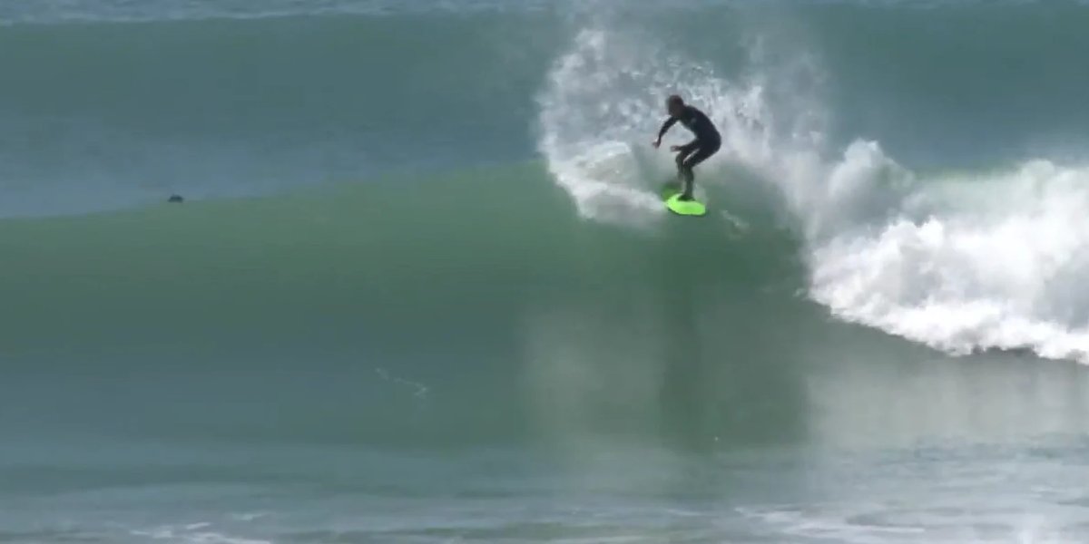 Wainui Beach surf, Wainui Beach surf spot, Gisborne / East Cape, New Zealand.